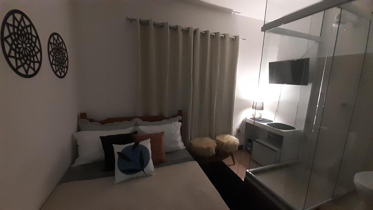 Banheiro De Vidro Em Suite Compacta.Centro 多明戈斯马丁斯 外观 照片