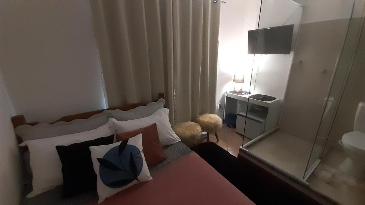 Banheiro De Vidro Em Suite Compacta.Centro 多明戈斯马丁斯 外观 照片