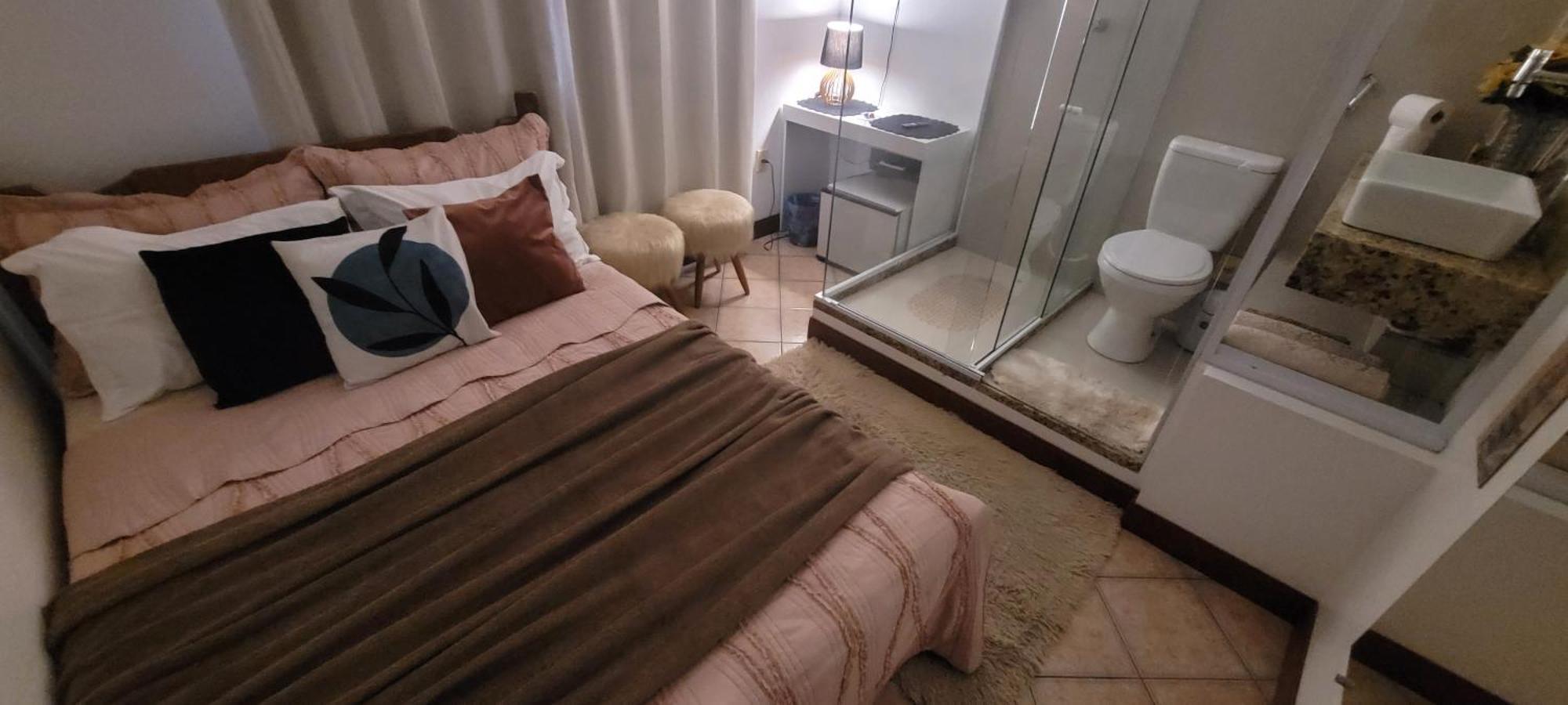 Banheiro De Vidro Em Suite Compacta.Centro 多明戈斯马丁斯 外观 照片